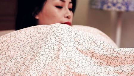 Housewife rewards her husband with hot sex