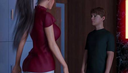 Being a Wife 6 Goro Showed his cock to Christine again