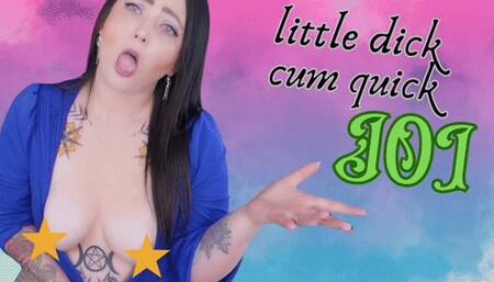Little Dick Cum Quick JOI - MOV