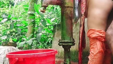 Indian Desi Aunty Shower Fucked.