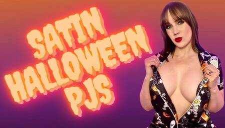 Satin Halloween PJs