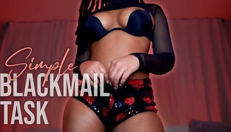 Simple Blackmail Task