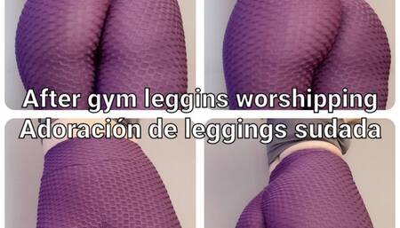 Yoga pants sweaty ass worshiping - cameltoe