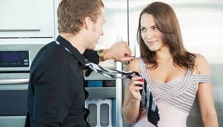 Cheerful Lily Love's side fuck video