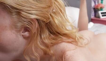 Voyeur wife films hubby nails hairy pussy 21yo after casting