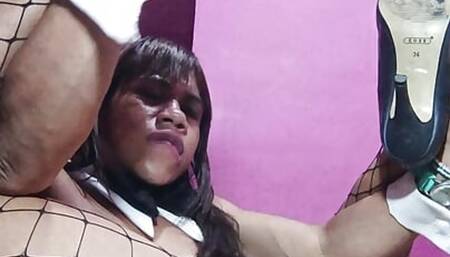 Squirt bunny girl senpai very naugthy