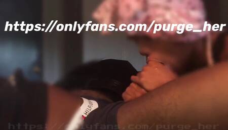 BBC Cum in Her Throat