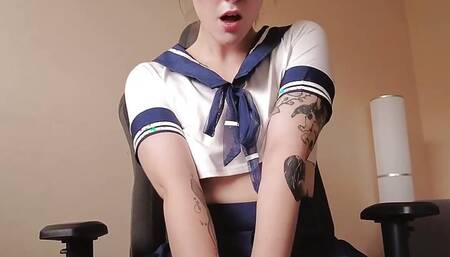 College Girl's Secret Desire