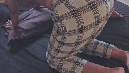 Riding The Landlords Big Fat Dick