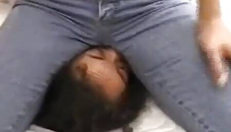 Larissa Needs Her Pussy and Jeans Licked!