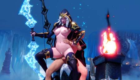 3D Archer Ashe Lol Anal Sex