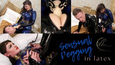 Viviene l'Amour - Sensual Pegging in Latex (1080P FULL HD)