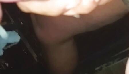 Milf's vibrator helps the big dick fill her mouth with cum. The redder the butt, the hotter, it's impossible not to get all wet