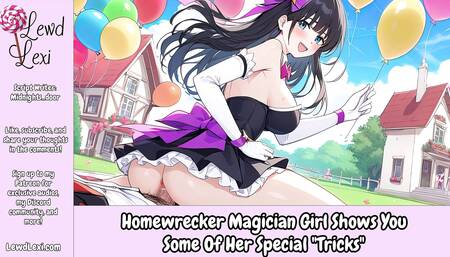 Homewrecker Magician Girl Shows You Some of Her Special "Tricks" - Erotic Audio For Men