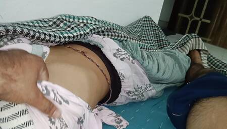 Sanj woke up to his roommate's cock on his ass