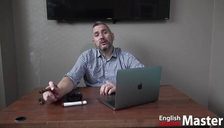 Cigar smoking boss JOI and ruined orgasm PREVIEW