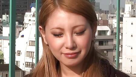 Interview and Fuck a Sexy Japanese Teen at First Time