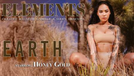 LUCIDFLIX Earth with Honey Gold
