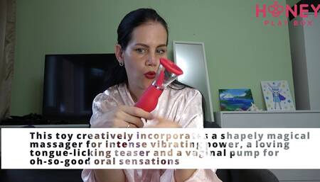 Unpacks and tests the Empress vibrator from Honey Play Box