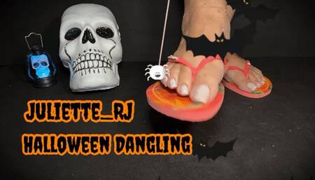 Juliette_RJ Halloween Sexy Dangling - FOR MOBILE DEVICES USERS - FOOT FETISH - DANGLING - MULES - FLIP FLOPS