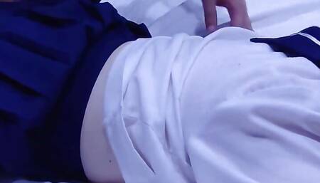 I Want to Flirt with a Girl in a Sailor Suit Homemade Photography Cosplay Blowjob Cunnilingus Creampie Sex