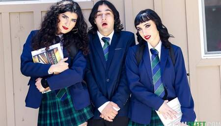 Anna Starr and Nikki Slick are enjoying dick-riding so much