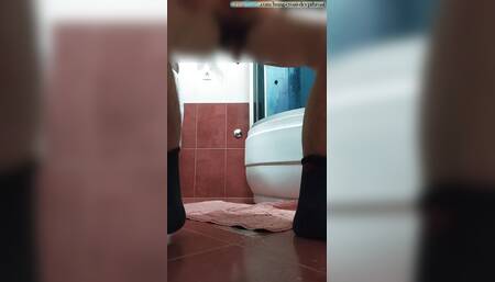 Prostate massage and cumshot