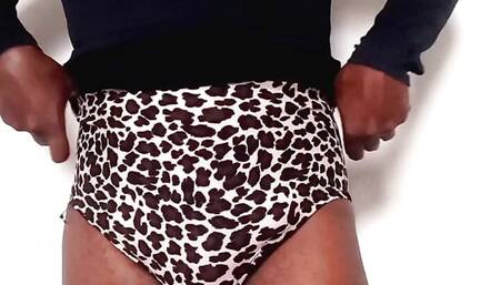 Grandma's leopard panties