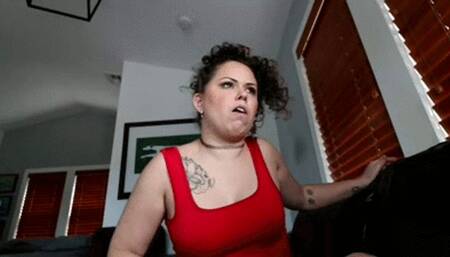 Bailey Paige tries riding your small dick & ruined orgasm LOL