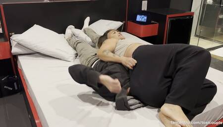 Dutch Oven - Face farting while stuck inside my pants