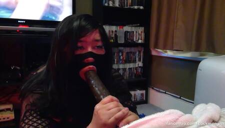 Make me gag on your fat cock