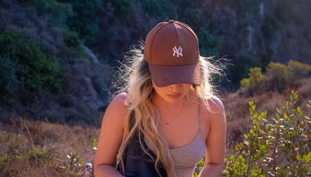 Sucking Gringo Suave's Cock Outdoors on my Birthday