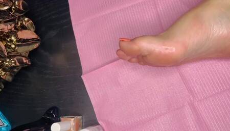 Pedicure massage