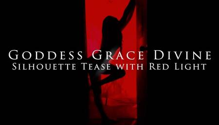 Silhouette Tease with Red Light