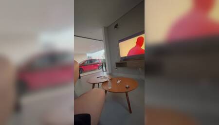 FUCKING IN THE LIVING ROOM
