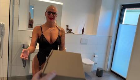 Strapped Fucktoy | Used and thoroughly CUMMED