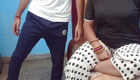 Hindi went to get audio, she started talking me to fuking big boobs