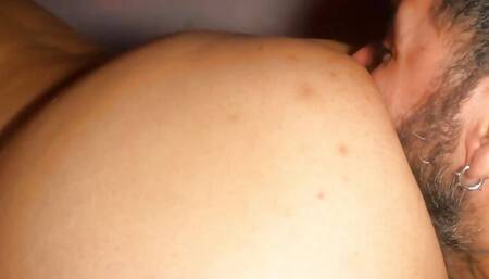 Busty and Sexy Kitten. Received a Cumshot in Her Pussy and Did a Wonderful Squirting