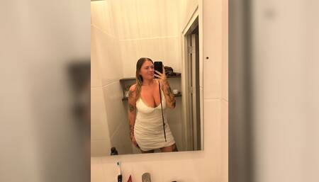 Mostr3ss Ana will sit on your face and jerk your cock