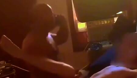 I was cheating but I had to answer the cell phone