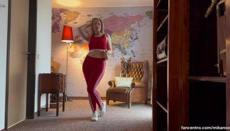 Na het sporten neem ik je mee in mijn thuis kom ritueel....