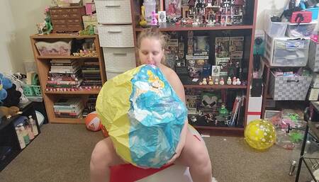 Princess & Classic Beach Ball Threesome