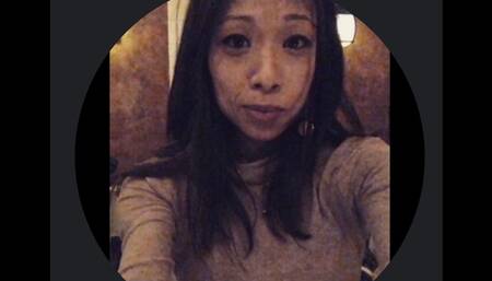 brush handle in ???? as dildo then tasting myself