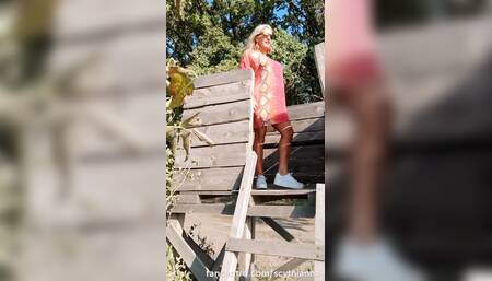 Masturbation on the huntertower