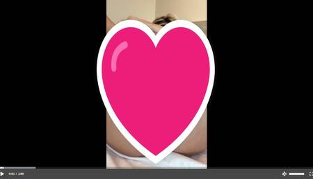 Sucking on my toy cock????