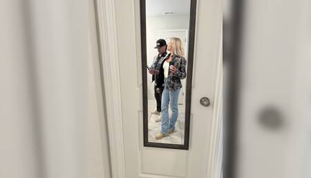 My dirty little bird takes it like a champ