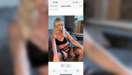 Squirt, stockings and high heels???? Mijn eerste squirt video ????