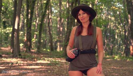 A creature grabs a girl scout to communicate in a "weird" way. POV