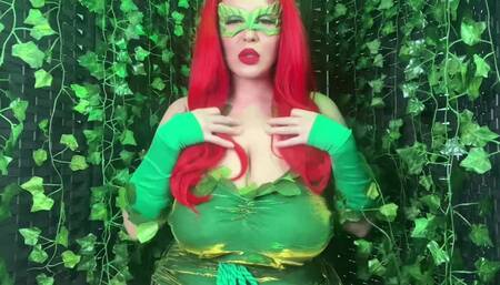 Poison Ivy Fucks All 3 Holes!