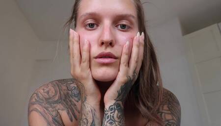 Touch hands fetish body worship